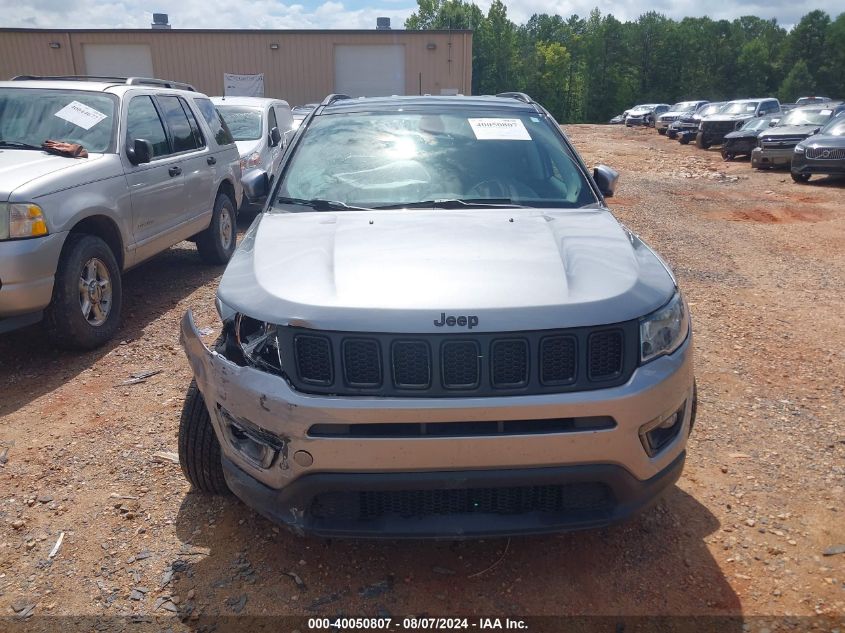 2021 Jeep Compass Altitude Fwd VIN: 3C4NJCBB1MT539111 Lot: 40050807