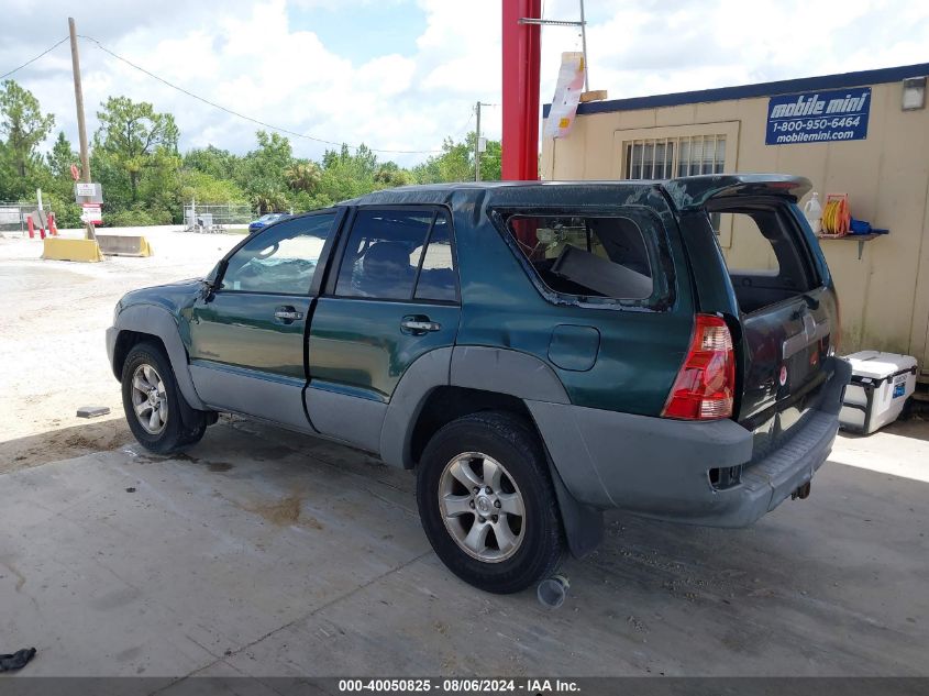 2003 Toyota 4Runner Sr5 Sport V6 VIN: JTEZU14R230009728 Lot: 40050825