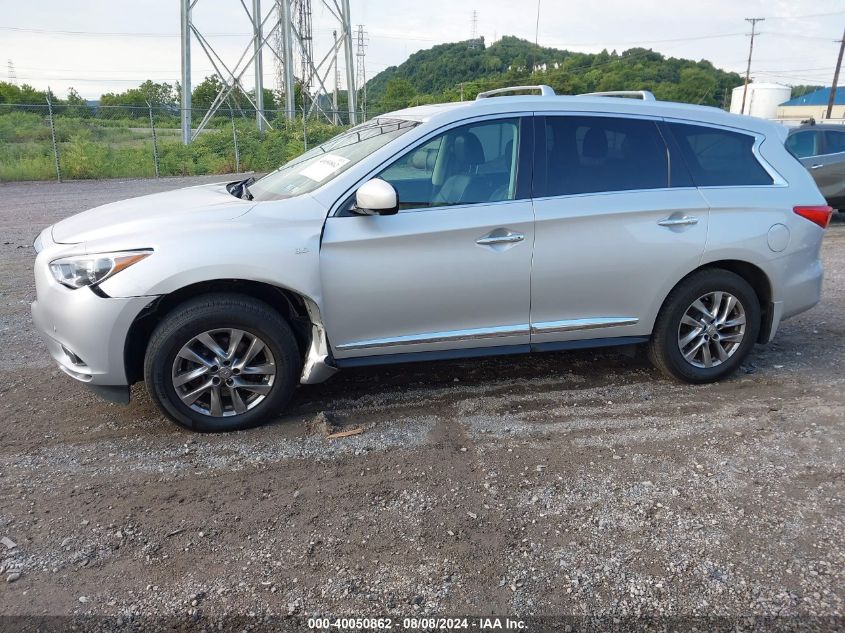 2015 Infiniti Qx60 VIN: 5N1AL0MMXFC548762 Lot: 40050862