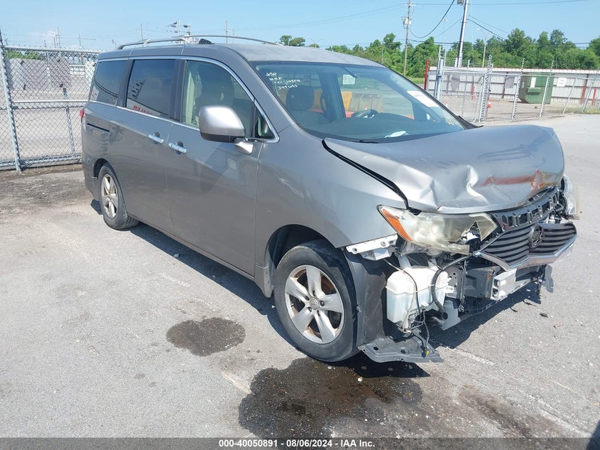 2012 Nissan Quest Sv VIN: JN8AE2KP2C9049653 Lot: 40050891