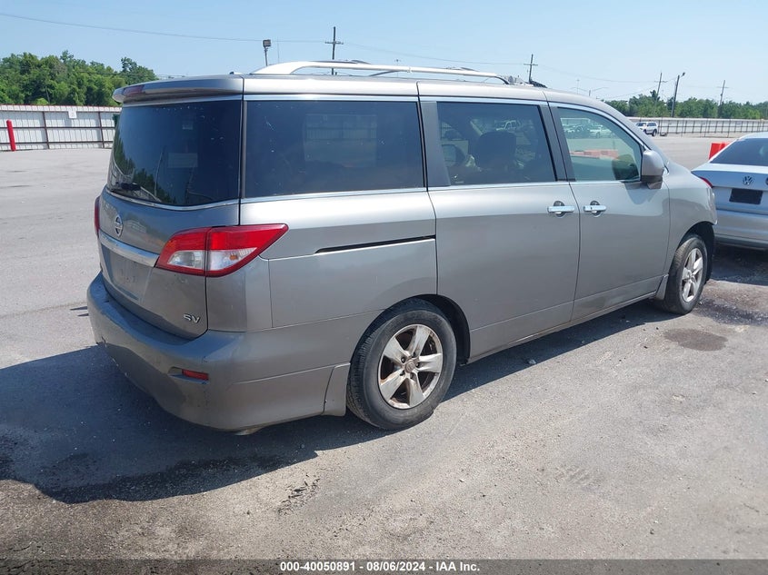 2012 Nissan Quest Sv VIN: JN8AE2KP2C9049653 Lot: 40050891