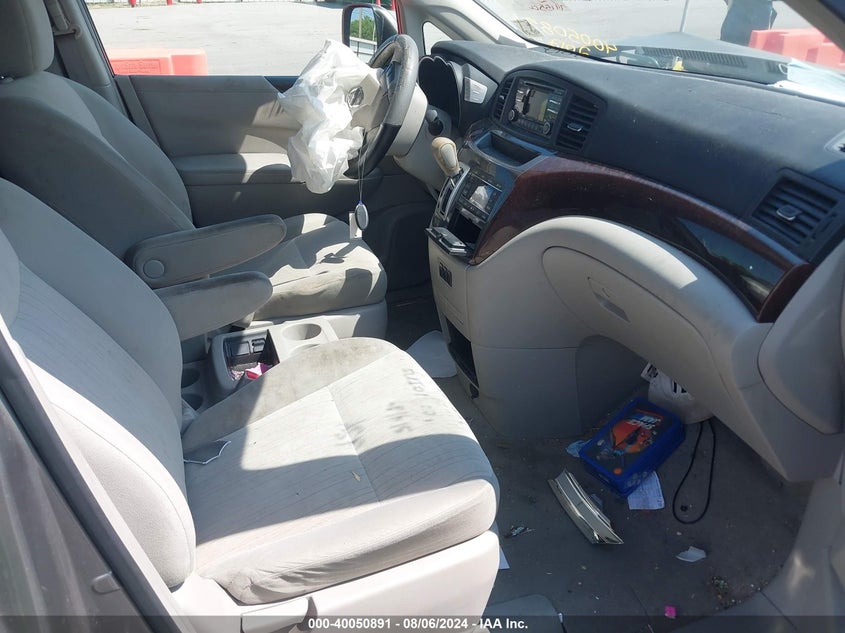 2012 Nissan Quest Sv VIN: JN8AE2KP2C9049653 Lot: 40050891