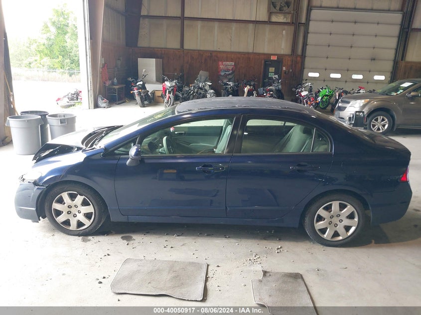 2009 Honda Civic Lx VIN: 2HGFA165X9H501116 Lot: 40050917