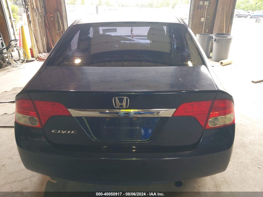 2009 Honda Civic Lx VIN: 2HGFA165X9H501116 Lot: 40050917