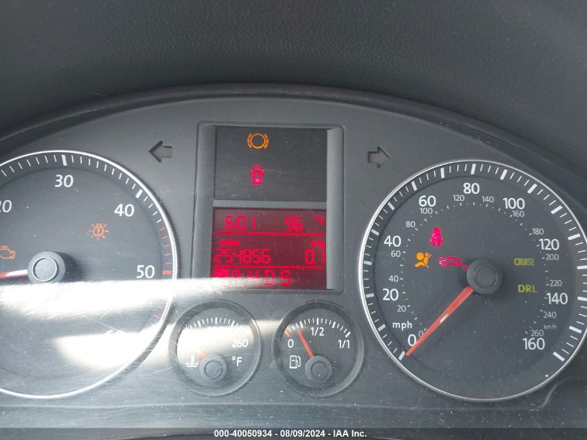 2006 Volkswagen Jetta Tdi VIN: 3VWRT71K36M834810 Lot: 40050934