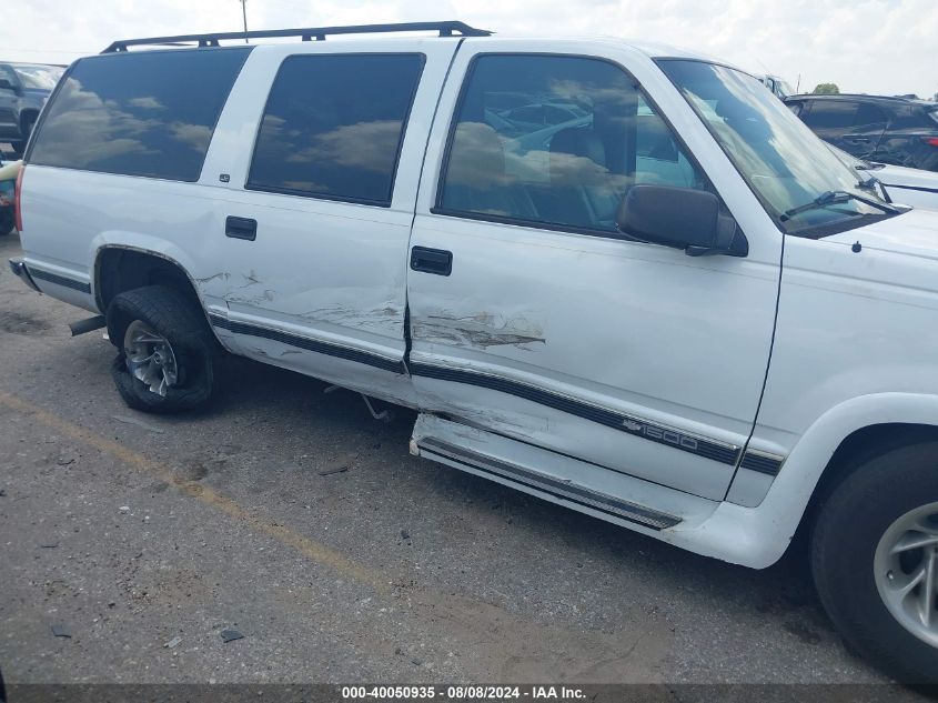 1999 Chevrolet Suburban C1500 VIN: 3GNEC16R7XG166523 Lot: 40050935