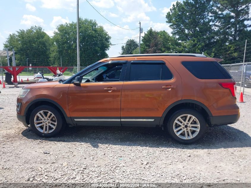 2017 Ford Explorer Xlt VIN: 1FM5K7DH4HGB43881 Lot: 40050942