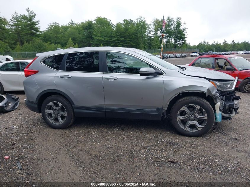 2019 Honda Cr-V Ex VIN: 2HKRW2H56KH608743 Lot: 40050963