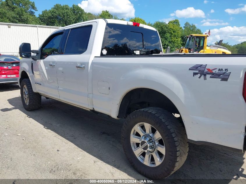 2017 Ford F-250 Platinum VIN: 1FT7W2BT2HED63513 Lot: 40050965