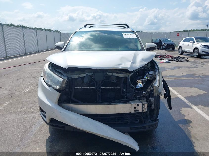 2015 Toyota Highlander Hybrid Limited Platinum V6 VIN: 5TDDCRFHXFS013449 Lot: 40050972