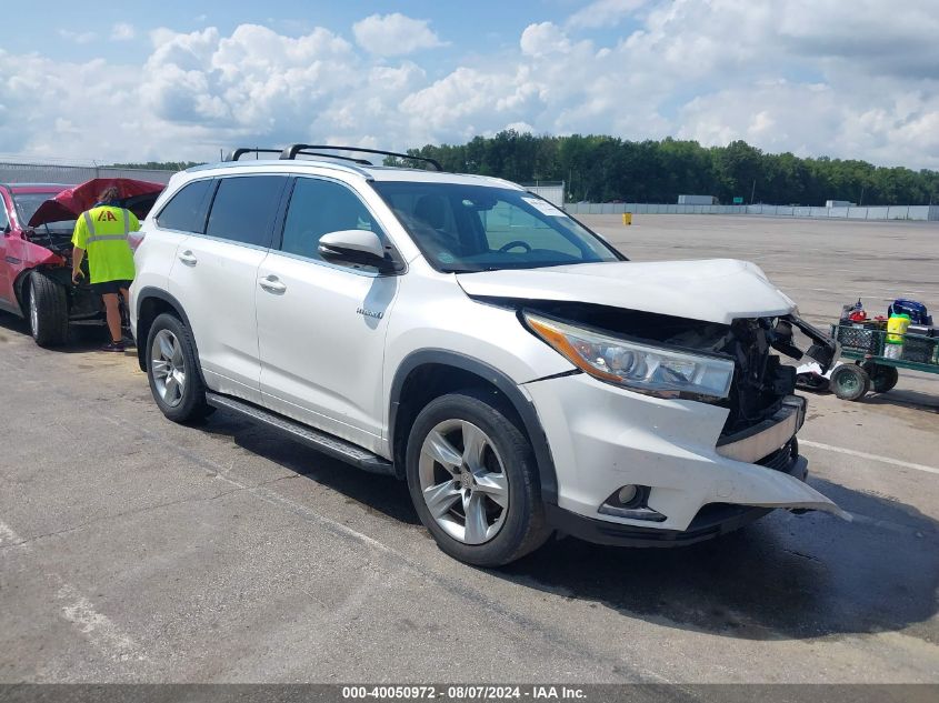 5TDDCRFHXFS013449 2015 TOYOTA HIGHLANDER - Image 1