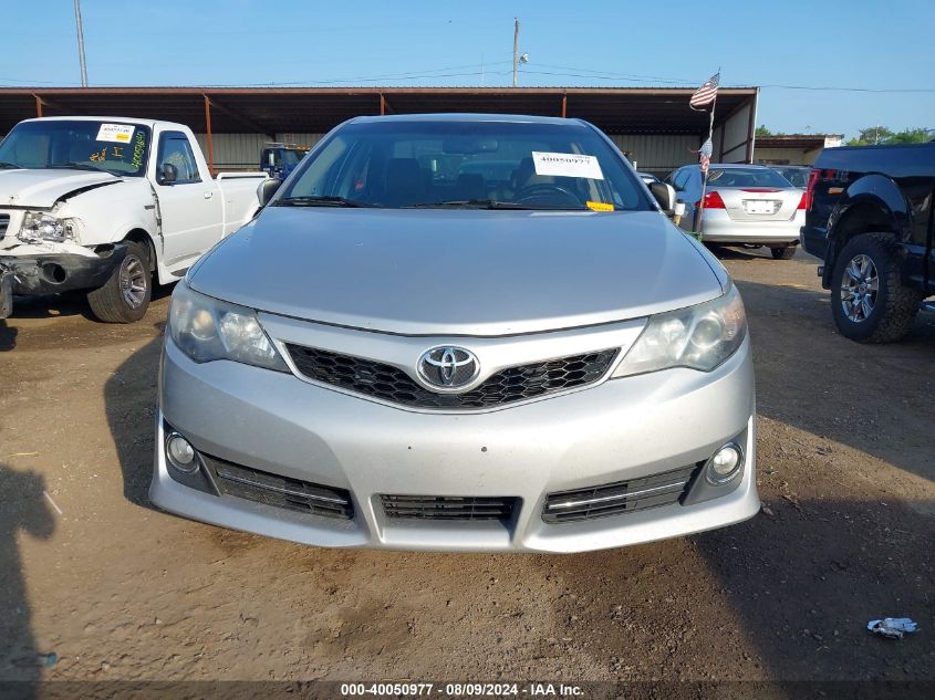 2012 Toyota Camry Se VIN: 4T1BF1FK1CU143358 Lot: 40050977