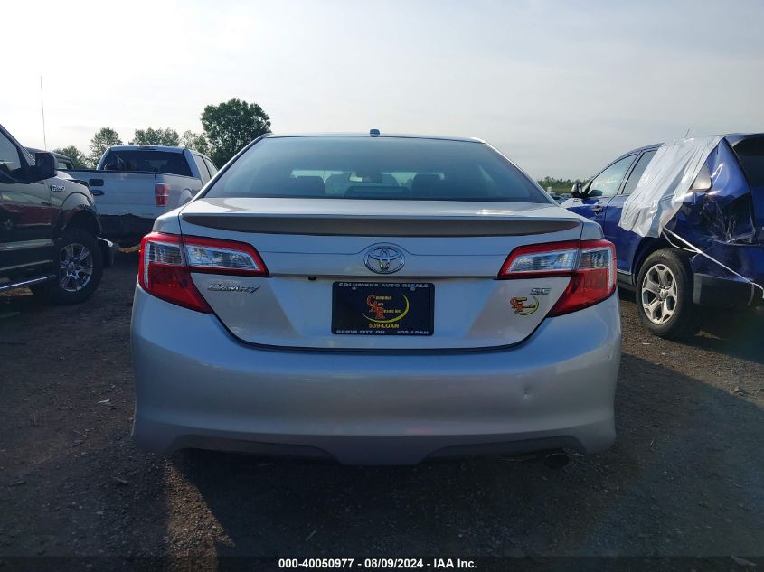 2012 Toyota Camry Se VIN: 4T1BF1FK1CU143358 Lot: 40050977