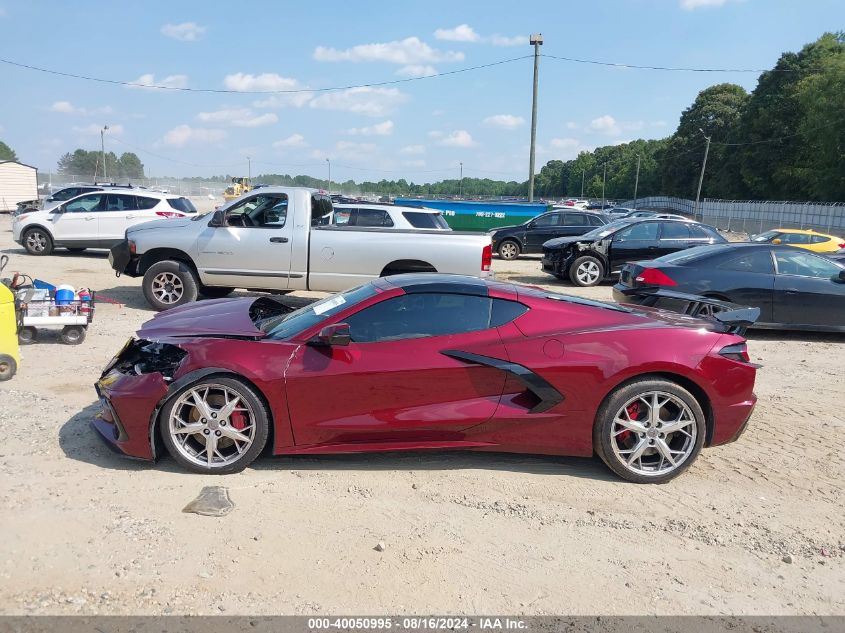 2020 Chevrolet Corvette Stingray Rwd 2Lt VIN: 1G1Y72D40L5108545 Lot: 40050995