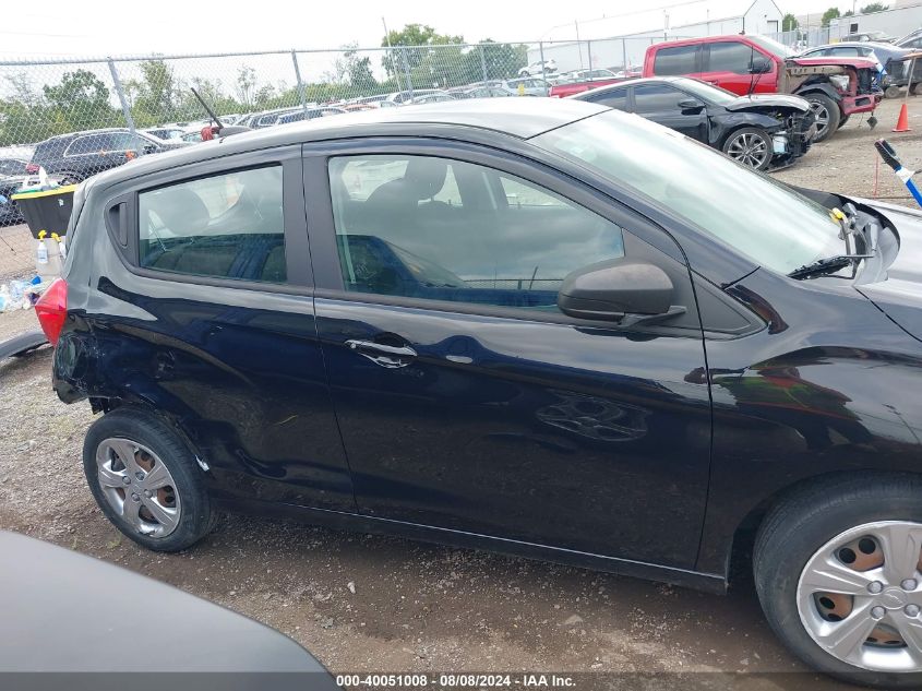 2020 Chevrolet Spark Fwd Ls Automatic VIN: KL8CB6SA2LC458425 Lot: 40051008