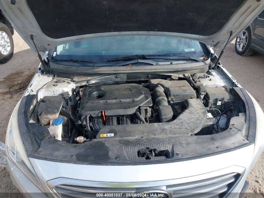 2016 Hyundai Sonata Se VIN: 5NPE24AF7GH265215 Lot: 40051037