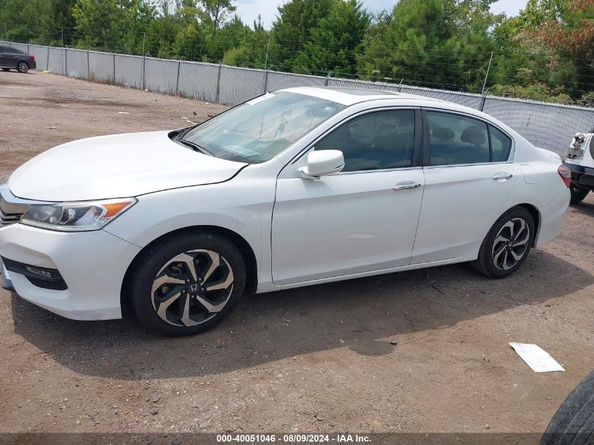 2016 Honda Accord Ex VIN: 1HGCR2F76GA158559 Lot: 40051046