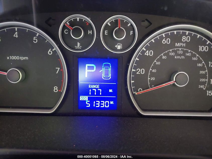 2010 Hyundai Elantra Touring Se VIN: KMHDC8AE5AU084288 Lot: 40051065