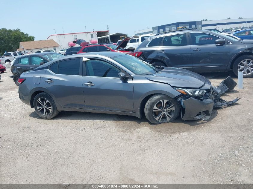 2021 Nissan Sentra Sv Xtronic Cvt VIN: 3N1AB8CV1MY233582 Lot: 40051074