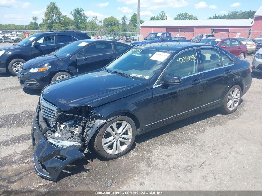 2012 Mercedes-Benz C 300 Luxury 4Matic/Sport 4Matic VIN: WDDGF8BB6CF916702 Lot: 40051093