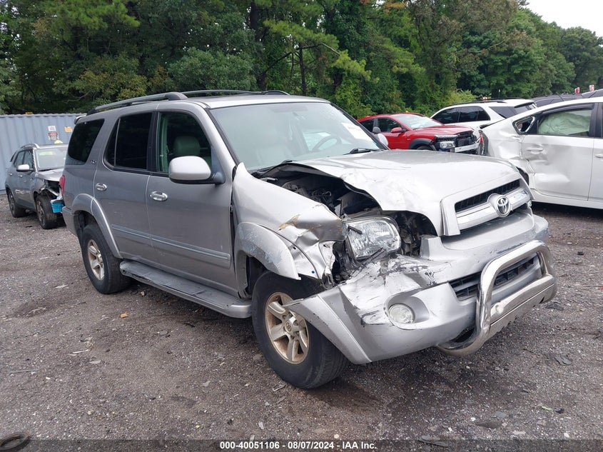 2006 Toyota Sequoia Sr5 V8 VIN: 5TDBT44A16S275361 Lot: 40051106
