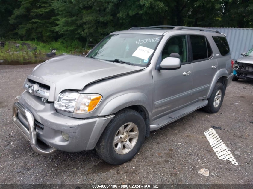 2006 Toyota Sequoia Sr5 V8 VIN: 5TDBT44A16S275361 Lot: 40051106
