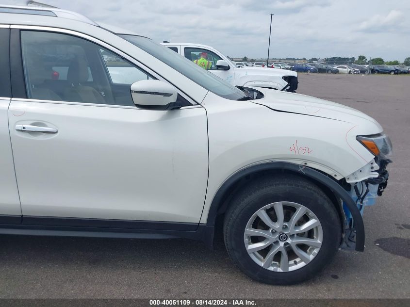 2018 Nissan Rogue Sv VIN: JN8AT2MV6JW352628 Lot: 40051109