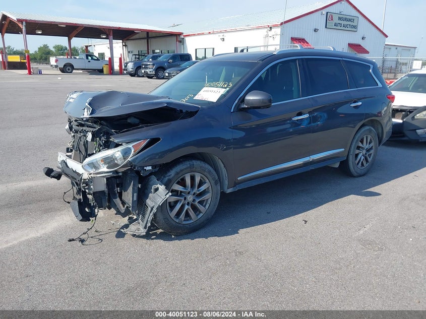 2013 Infiniti Jx35 VIN: 5N1AL0MN8DC306381 Lot: 40051123