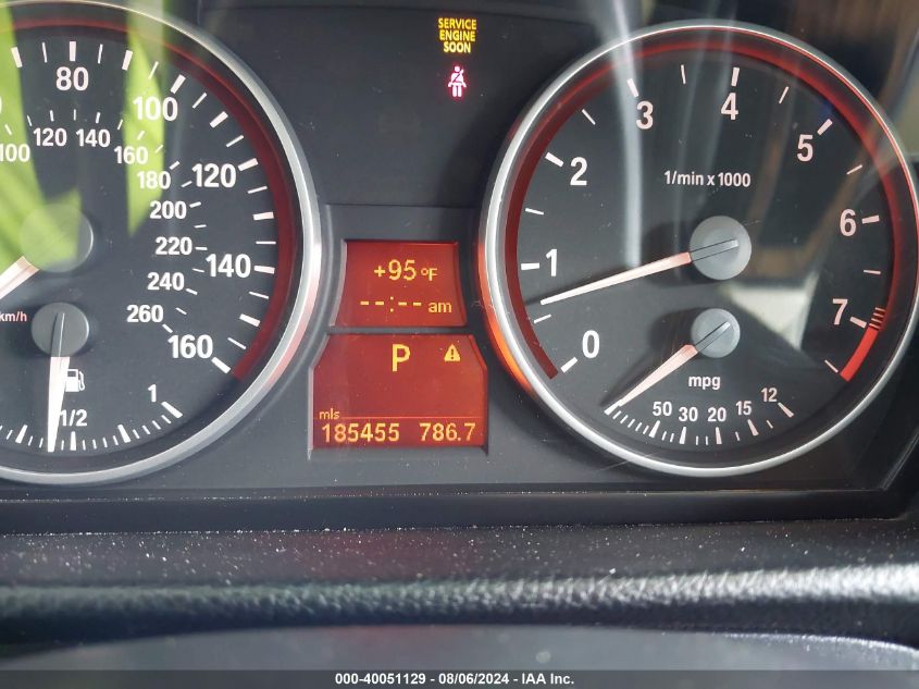 2007 BMW 328I VIN: WBAVA33547KX79538 Lot: 40051129