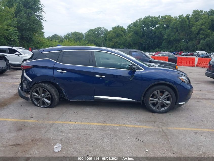 2019 Nissan Murano Platinum VIN: 5N1AZ2MS8KN110068 Lot: 40051146