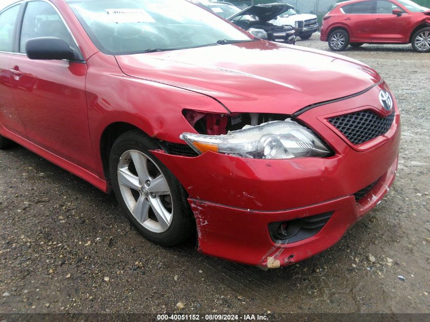 2010 Toyota Camry Se VIN: 4T1BF3EK7AU513481 Lot: 40051152