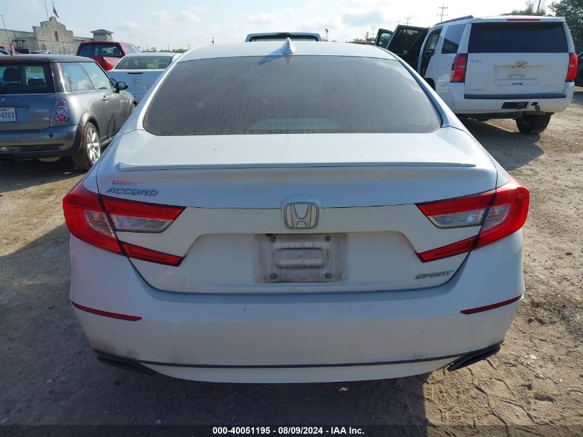 2019 Honda Accord Sport VIN: 1HGCV1F39KA142710 Lot: 40051195