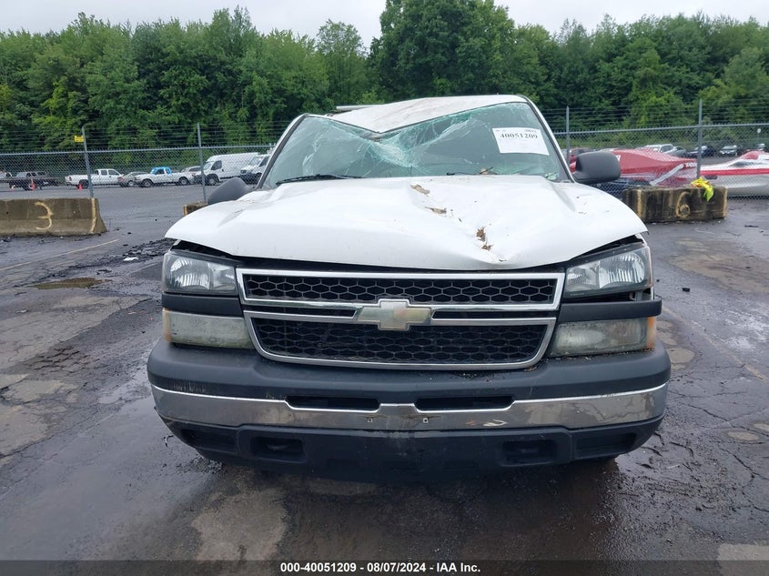 2006 Chevrolet Silverado 1500 Work Truck VIN: 1GCEK19Z96Z266080 Lot: 40051209