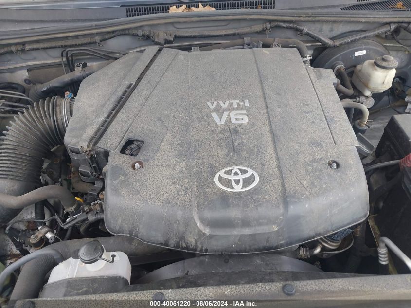 2013 Toyota Tacoma Base V6 VIN: 3TMLU4EN1DM105632 Lot: 40051220