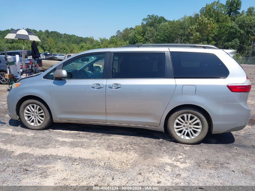 2015 Toyota Sienna Xle 8 Passenger VIN: 5TDYK3DC0FS632375 Lot: 40051234