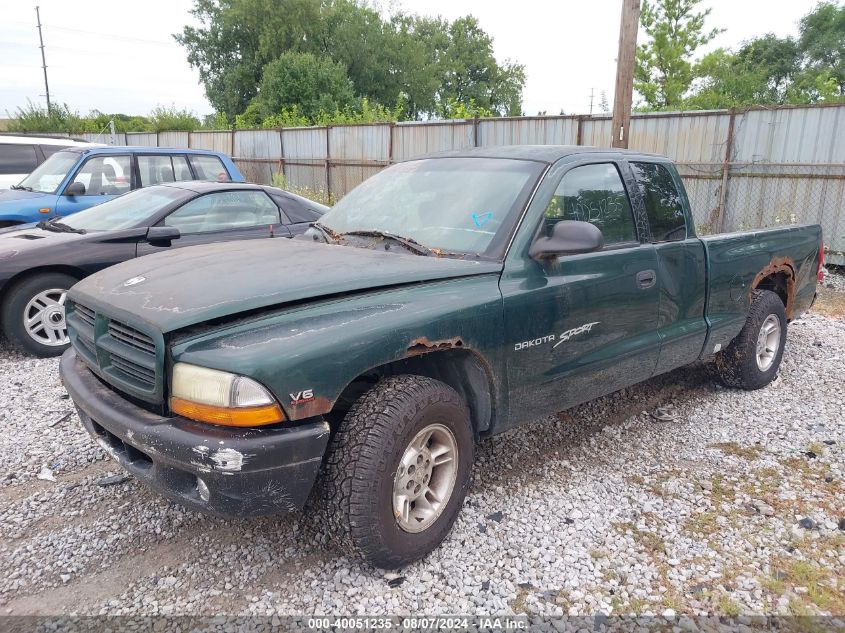 2000 Dodge Dakota Slt/Sport VIN: 1B7GL22X0YS549547 Lot: 40051235