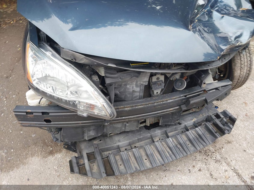 2014 Nissan Sentra Sl VIN: 3N1AB7APXEL613615 Lot: 40051243