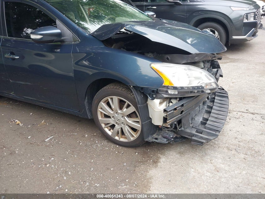 2014 Nissan Sentra Sl VIN: 3N1AB7APXEL613615 Lot: 40051243