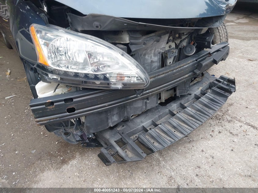 2014 Nissan Sentra Sl VIN: 3N1AB7APXEL613615 Lot: 40051243