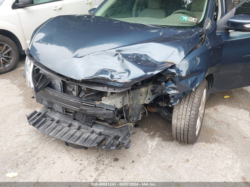 2014 Nissan Sentra Sl VIN: 3N1AB7APXEL613615 Lot: 40051243