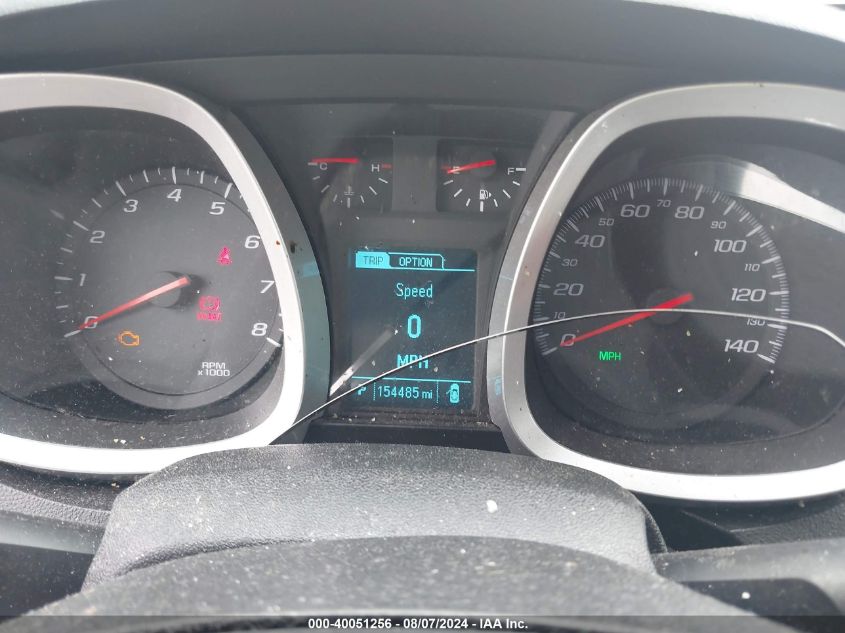 2013 Chevrolet Equinox 1Lt VIN: 2GNFLEE37D6160172 Lot: 40051256