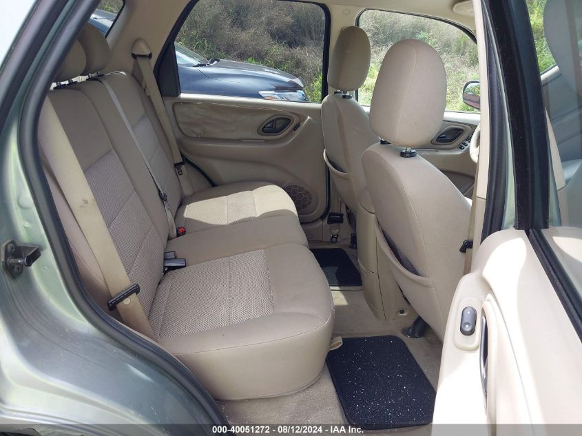 2006 Ford Escape Xlt/Xlt Sport VIN: 1FMYU93116KA32349 Lot: 40051272