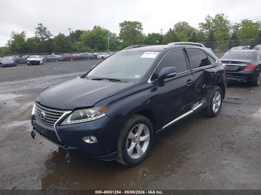 VIN 2T2BK1BA9FC312780 2015 Lexus RX, 350 no.2