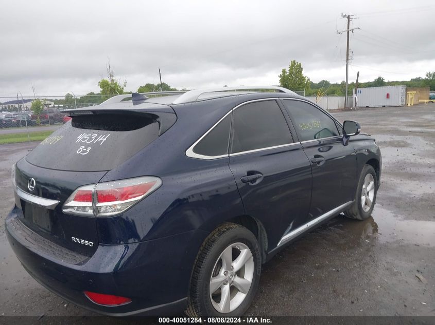 VIN 2T2BK1BA9FC312780 2015 Lexus RX, 350 no.4