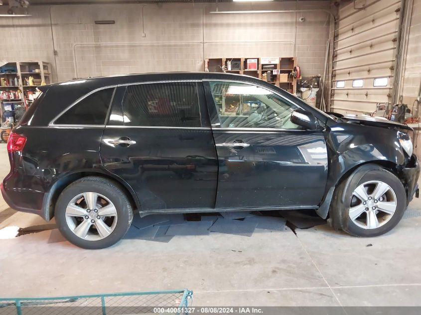 2011 Acura Mdx VIN: 2HNYD2H22BH527796 Lot: 40051327