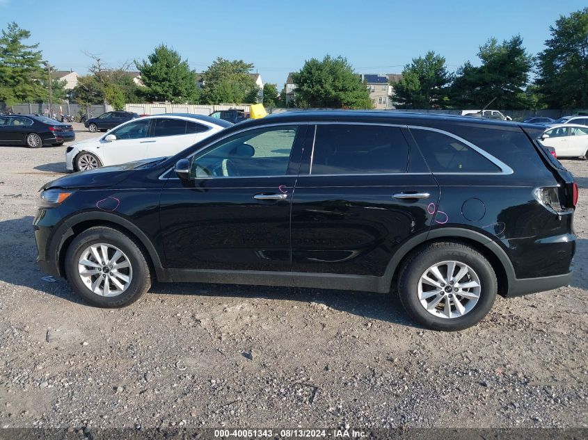 2019 Kia Sorento 2.4L L VIN: 5XYPG4A3XKG596094 Lot: 40051343