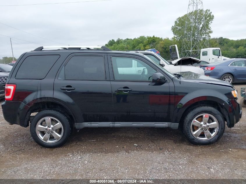 2012 Ford Escape Limited VIN: 1FMCU9EG2CKA28656 Lot: 40051366