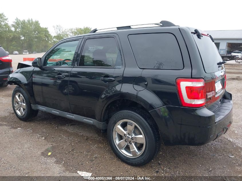 2012 Ford Escape Limited VIN: 1FMCU9EG2CKA28656 Lot: 40051366