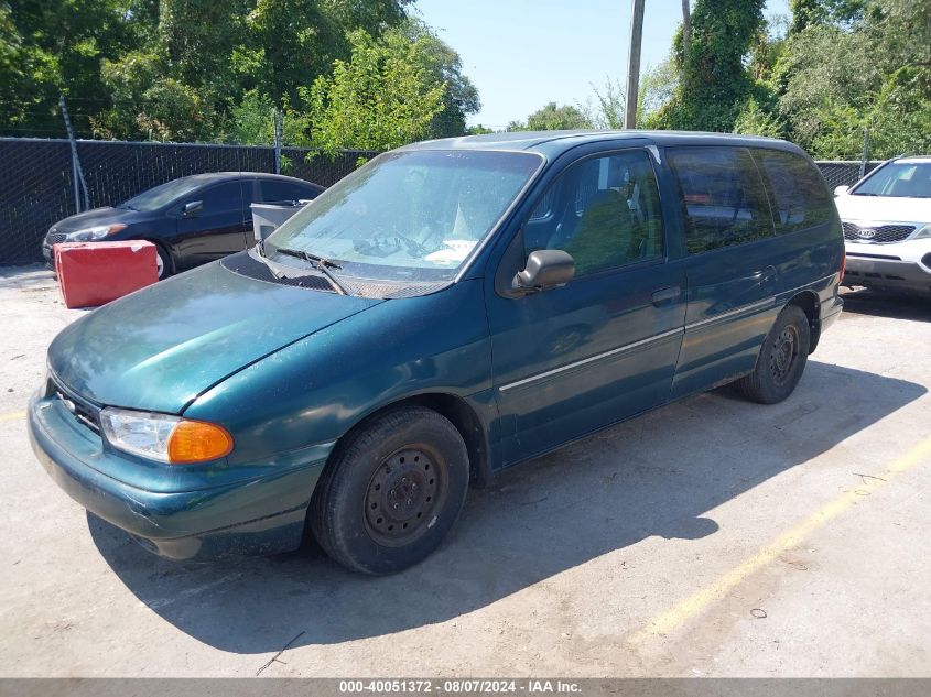 1998 Ford Windstar VIN: 2FMZA5142WBD90346 Lot: 40843889