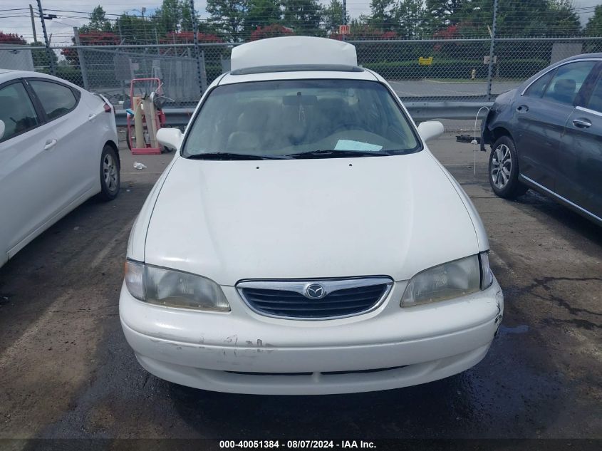 1999 Mazda 626 Es V6/Lx (V6) VIN: 1YVGF22D1X5847433 Lot: 40051384